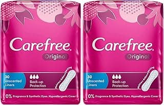Carefree Original Unscented Liners 60 pack