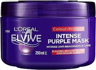 L'Oréal Paris Elvive Colour Protect Deep Purple Mask 250ml, Purple,