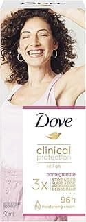 Dove Clinical Antiperspirant Roll On Pomegranate, 50ml