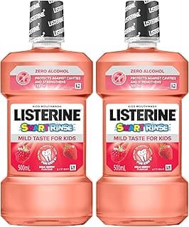 Listerine Smart Rinse 500ml (Pack of 2)